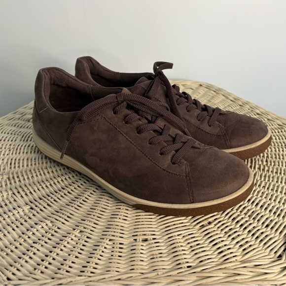 Women’s Ecco Brown Casual Sneakers EU 41 women’s 10 - Picture 2 of 9